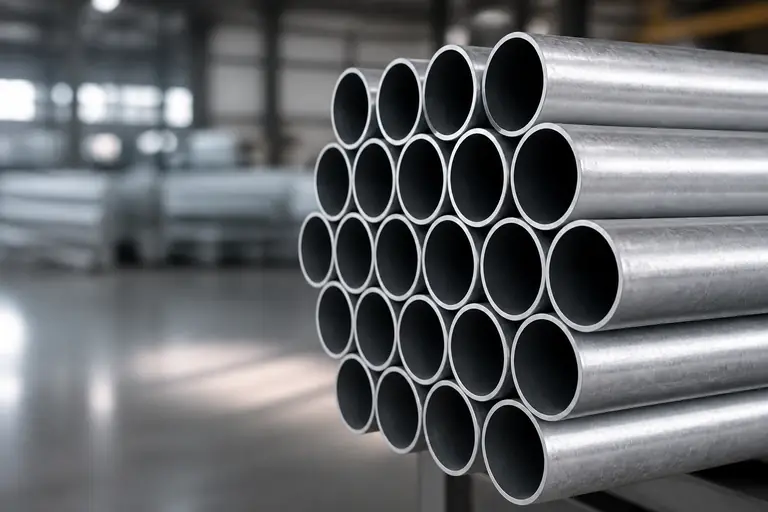 Feixes de tubos de aço galvanizado